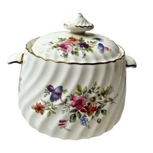 Minton Marlow China Bowl Lid S 309 Wreath Backstamp Replacement Mothers Day Gift